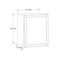 thumbnail image 2 of Cava refrigerador Whirlpool  WW2110S para 21 botellas negra con marco de acero inoxidable de piso, 2 of 3