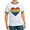 Black/White, variant on CafePress - I Support GLBT Rights Ringer T - 100% Cotton Ringed T-Shirt