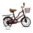 thumbnail image 1 of Bicicleta Black Panther Santorini R12 Equipada Con Canasta Morado, 1 of 2