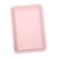 thumbnail image 4 of Bandeja de tocador para baño, bandeja de herramientas de escritorio para decoración de uñas, bandeja de almacenamiento decorativa para mesita de noche Rosa, 4 of 8
