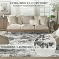 thumbnail image 4 of Modern Abstract Area Rugs Washable , Soft Large Bedroom Rug, 4 of 6