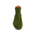 thumbnail image 2 of Men TAYNO Chelsea Chukka Micro Suede Soft Comfortable Boot Coupe Olive, 2 of 8