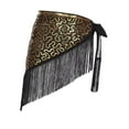 thumbnail image 4 of QccHieUs Belly Dance Hip Scarf Fashion Shiny Performance Costume for Latin Dance Ballroom Black, 4 of 9