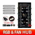 thumbnail image 4 of 1 to 8 Demultiplexer RGB PWM Hub PC Speed Controller Adapter for ASUS PC Fan Cooler Motherboard 12V/4 Pin LED Strip Adapter 12V 4Pin, 4 of 6