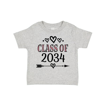 

Inktastic Class of 2034 Graduate School Year Gift Toddler Toddler Girl T-Shirt