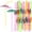 Multicolor, variant on LACKUST 50 Pieces Disposable Plastic Straws Clearance,Flexible Long Drinking Plastic Straw,Colorful Plastic Straws for Party,Multicolor