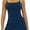 Dark Blue, variant on AEXTO Womens Tennis Golf Dress with Built-in Bra Shorts Backless A-line Tulip Hem Athletic Dresses