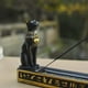 thumbnail image 4 of Lemonadeus Antiguo Egipto Estatua de la Diosa del Gato Bastet Egipcio Figura Coleccionable Bastet Varillas de Incienso Doradas Quemador/Soporte, 4 of 5