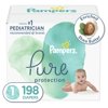 Pampers Pure Protection Natural Newborn Diapers, Size 1, 198 Ct