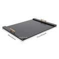 thumbnail image 3 of Home Kitchen Stovetop Plate, Rectangular Stove Top Cover, Black Noodle Board Stove Covers 29.9x21.6x2.4in, 3 of 15