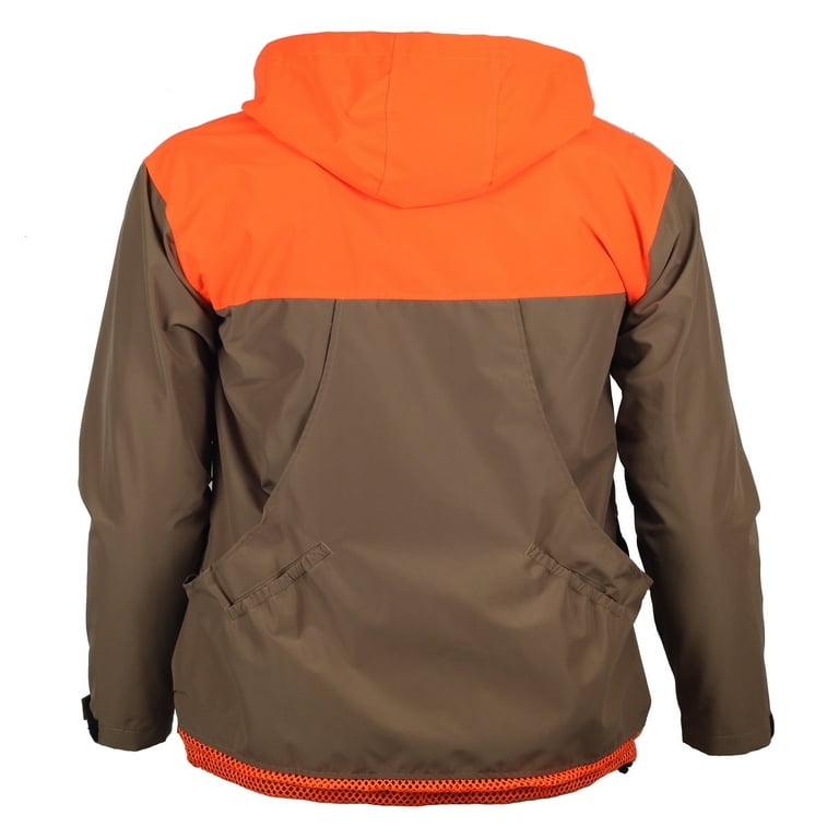 Gamehide Jacket Flusher Upland Hunting Waterproof Shell Tan Orange XL Walmart