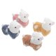 thumbnail image 2 of 4 Uds llaveros de muñecos de Alpaca de felpa de dibujos animados llaveros decorativos colgantes encantadores, 2 of 6