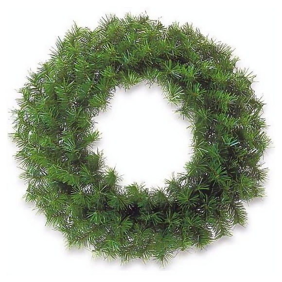 Corona Naviplastic Monarca de Lujo color Verde de 60 cm