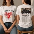 thumbnail image 4 of LOVETEE Shinedown Logo Shirt 2026 Dance Act II Tour T-Shirt Fan Gift Graphic Rock Tee Comfort Colors®, Ivory L, 4 of 7