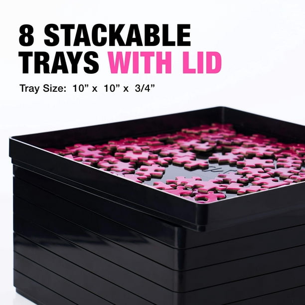 Puzzle Trays Stackable Puzzle Holder-Puzzle Organizers and Storage for Kids  Puzzle Accessories Storage Box Puzzle Sorter 1500 2000 Pieces Adult:  : Spielzeug
