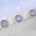 thumbnail image 4 of Feelyou Mystic Starry Sky Blackout Curtains Set of 2 (52x84 Each) for Teens, Cartoon Stars Galaxy Window Curtains, Purple Blue Rainbow Curtains and Drapes, Window Curtains Bedroom Decor, 4 of 6