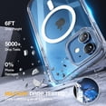 thumbnail image 4 of Funda protectora Miracase Magnetic Glass para iPhone 12/12 Pro, 4 of 7