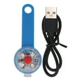 thumbnail image 2 of Dog Light Pendant,  IPX7 Waterproof LED Dog Collar Light High Light Compact  For Running For Pet Red,Blue,Orange, 2 of 8