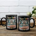 thumbnail image 3 of Happy Easter Exotic Shorthair American Flag Truck Mug Cat Lover Kitten Owner Gifts Coffee Tea Cup - 03001, 3 of 4