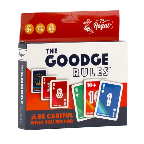 Regal Games, The Goodge Rules Family Card Game, Deck of 51 Cards, Ideal for Travels and Social Events