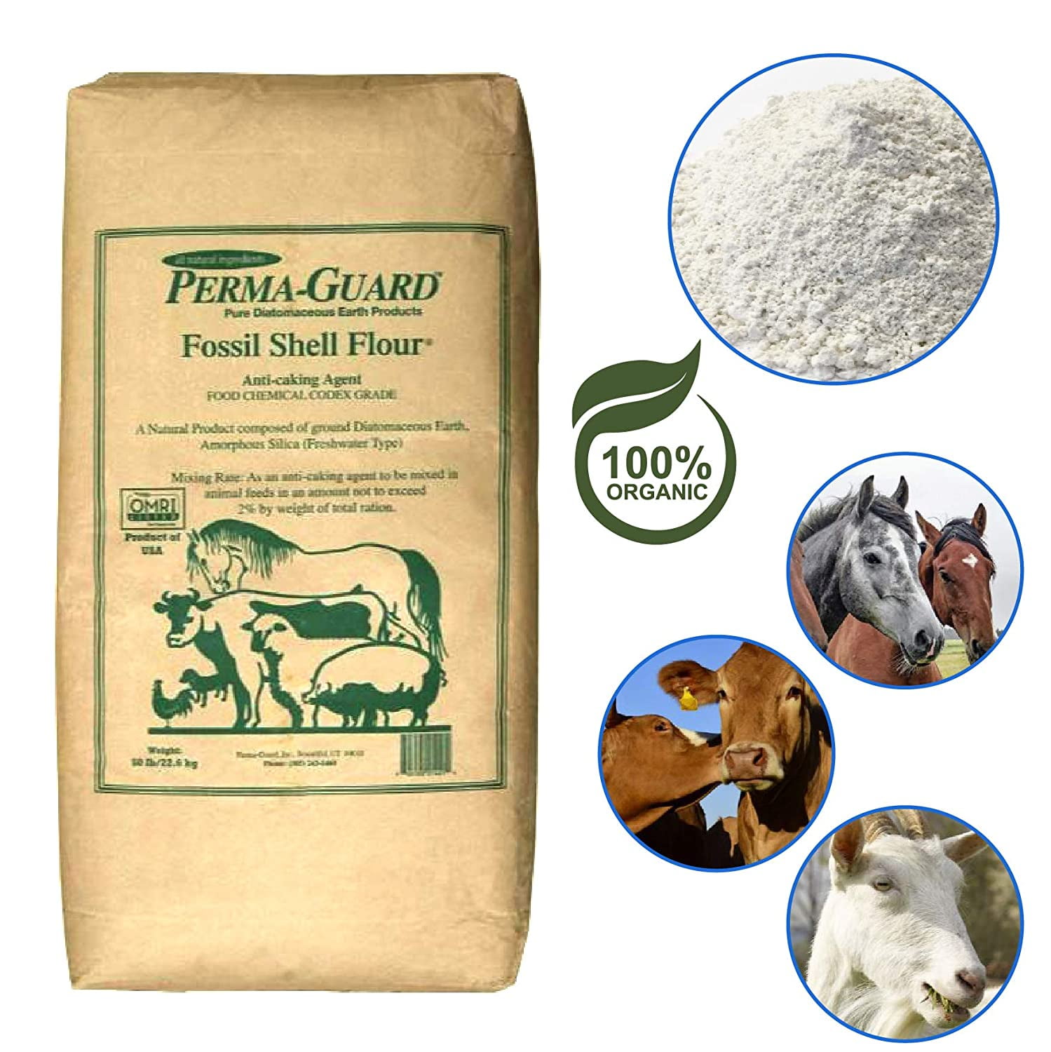 EasyGoProducts PermaGuard Diatomaceous EarthDE Food Grade 100