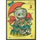 thumbnail image 2 of Cuadros Decorativos 5D DIY Diamante Pintura Elefante Full Round Drill Art Picture Rhinestone Decor Tmvgtek embutido en tela, 2 of 9