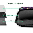 thumbnail image 4 of Lsque Mardi Gras and Donuts Pattern Laptop Bag – Portable & Slim Single-Shoulder Computer Case with Adjustable Strap, Protective, Lightweight for 13”/14”/15.6” Laptops, 4 of 8