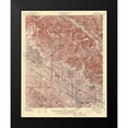 thumbnail image 2 of USGS 20x24 Black Modern Framed Museum Art Print Titled - La Crescenta California Quad - USGS 1939, 2 of 5