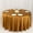 Gold, variant on BalsaCircle 120 in Gold Scuba Polyester Round Tablecloth Party Linens Wedding Events Decorations Supplies