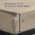 thumbnail image 6 of Tempur-Pedic Tempur Classic Cotton Sheet Set Sandstone, Twin, Adult, 6 of 12