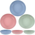 thumbnail image 2 of 6pcs Delicate Cat Bowls Plastic Cat Pet Bowls Practical Cat Food Bowls for Home, 2 of 8