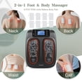 thumbnail image 5 of EMS Foot Massager for Neuropathy Nerve Muscle Stimulator FSA HSA Eligible with Heat TENS Feet Shiatsu Electric Feet Massagers Foot Body Pain Relief Improve Legs Blood Circulation Muscle Relaxation, 5 of 10