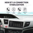 thumbnail image 6 of SNATEEN 15.8 inch Carplay Screen/Radio/Multimedia Player for Honda Civic 2012-2015 Car Navigation/GPS Upgrade Headunit Android Display 1080P Touch Screen Receiver Replace System, 6 of 15