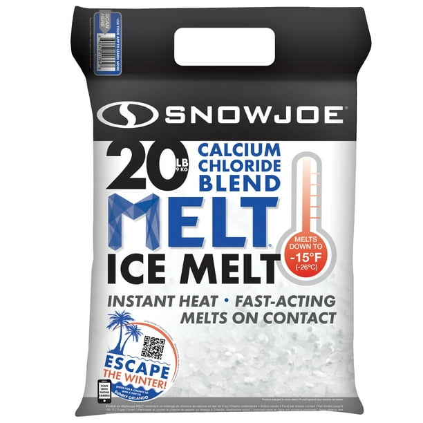 Snow Joe MELT20ESB Calcium Chloride Ice Melt Blend , 20Pound Walmart