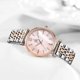 thumbnail image 3 of SK Classic Women Watches Fashion Ladies Dress Watch Solid Stainless Steel Band Genuine Leather Strap, 3 of 4