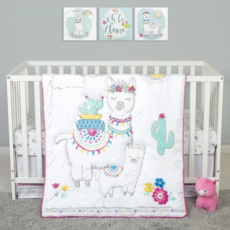UPC: 0846216017551 | Sammy & Lou 4 Piece Nursery Bedding Sets  Crib Bed with Quilt  Skirt  Fitted Crib Sheet  Plush Toy