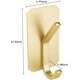 thumbnail image 4 of (dorado) Gancho De Pared Adhesivo, Gancho Adhesivo De 4 Piezas, Gancho De Pared, Para Cocina, Baño, Oficina, Gancho De Cocina Para Colgar Toallas, Sombreros, Llaves, Bolsos brillar Electrónica, 4 of 5