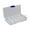 Blue, variant on Clear Plastic Storage Box 10 Compartment with Sealing Lid Container for Case