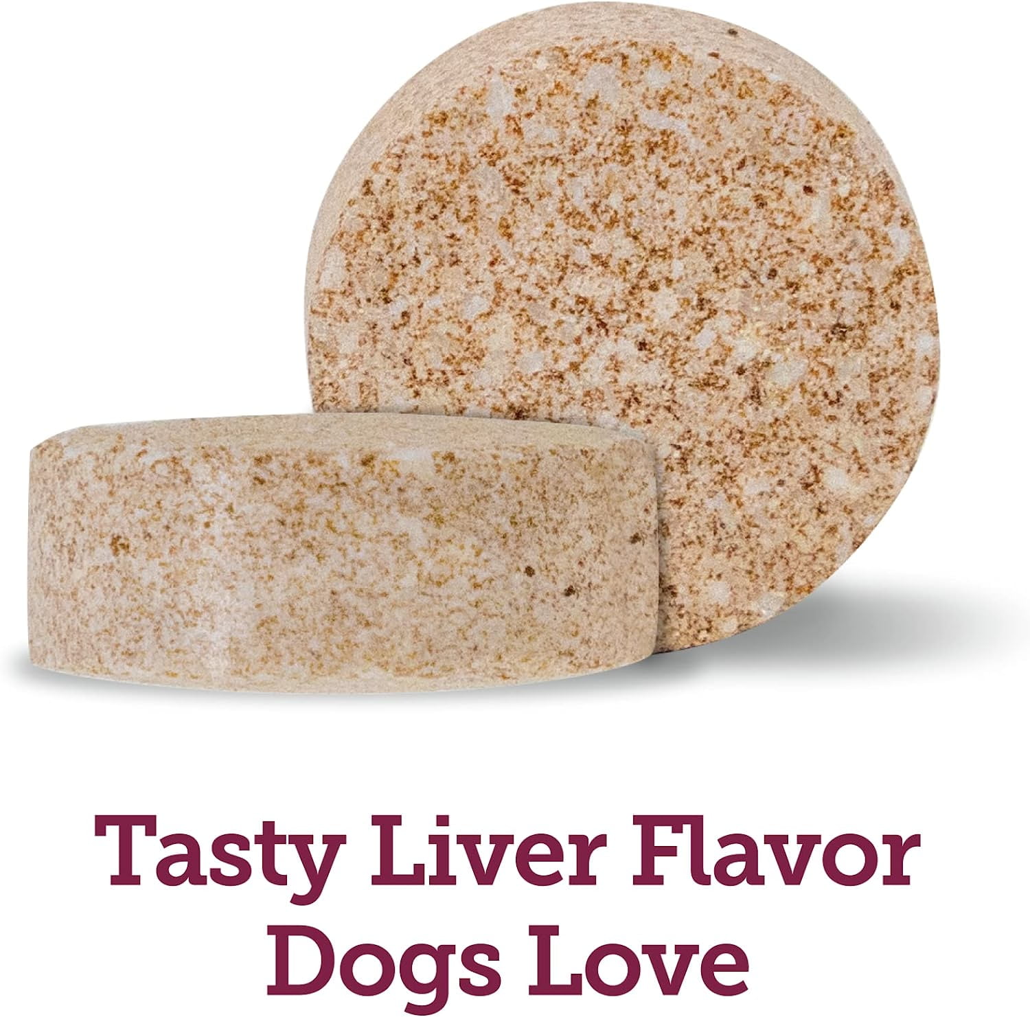 Vetality Canine Aspirin for Dogs, Fast Pain Relief Medicine for Small to Medium Dogs, Liver Flavor, 75 Tablets