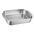 thumbnail image 4 of GROWTH TANK Grill Roasting Pan with Handles Brushed Surface Multifunctional Comfortable 7.6cm Deep, 4 of 9