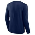thumbnail image 3 of Men's Navy New Orleans Pelicans Tip-Off Long Sleeve T-Shirt, 3 of 3