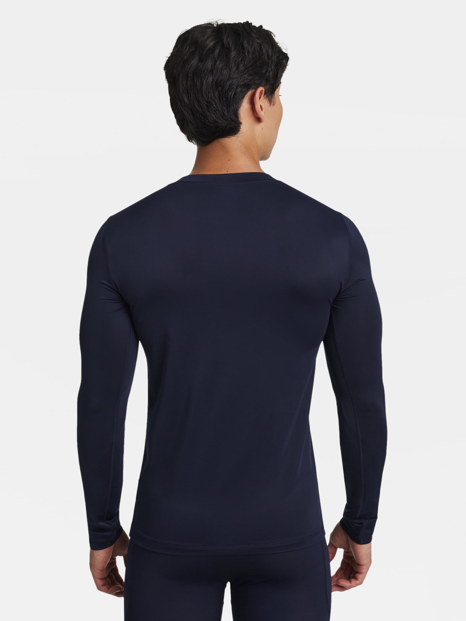 Reebok Men's and Big Men's Kinetic Compression Long Sleeve Top, Sizes XS-5XL