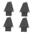 thumbnail image 4 of Milisten 4Pcs Black Guitar Truss Rod Protect Covers Lightweight Portable Replacement for Bass, 4 of 8