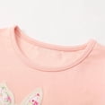 thumbnail image 3 of XBASW Toddler Baby Girls Embroidered T-Shirts Pullover Cotton Undershirt Spring Fall Long Sleeve Tees Tops for Kids 1-7T, 3 of 6