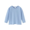 thumbnail image 5 of Kids' Sweatshirt Crewneck Long Sleeve Casual Pullover Basic Comfortable Classic Solid Color Preppy Fall Top, 5 of 5