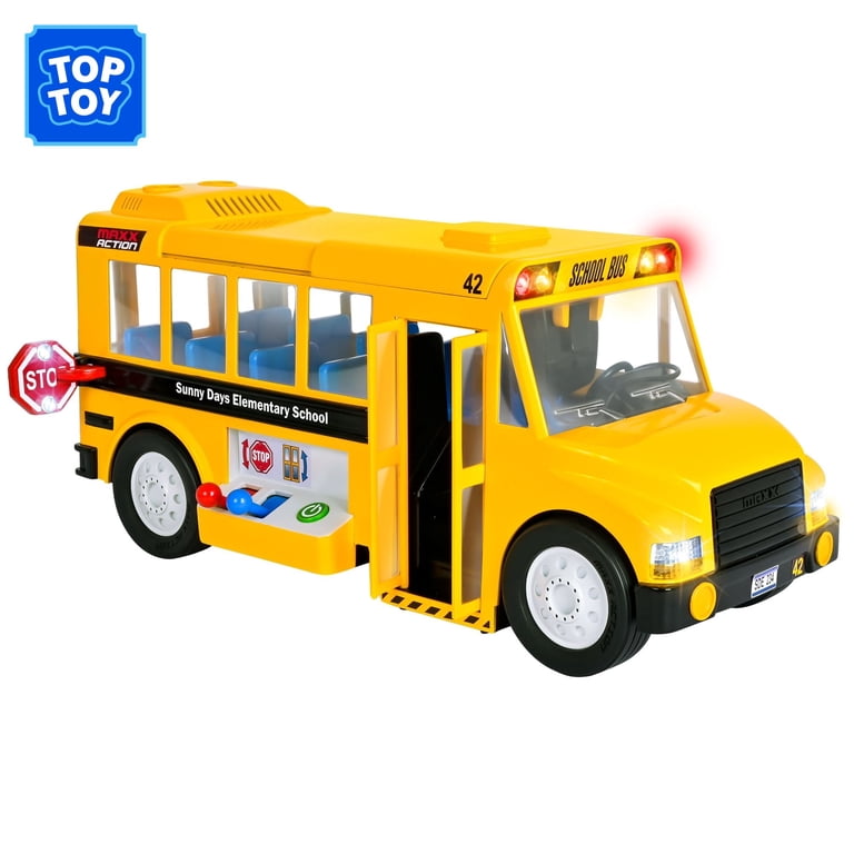 Maxx Action Mega School Bus with Joystick Controls photo 1