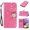 Pink, variant on Bling Wallet Phone Case Compatible with Samsung Galaxy A14 5G - Stylish 3D Owl Diamond Crystal Magnetic PU Leather Wrist Strap Stand Flip Women Girls Phone Cover for Galaxy A14 5G,Gray