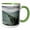 Green/White, variant on 3drose, Pier Along the Coast, Punta Arenas, Chile - Sa05 Ksu0047 - Keren Su, 11oz Magic Transforming Mug