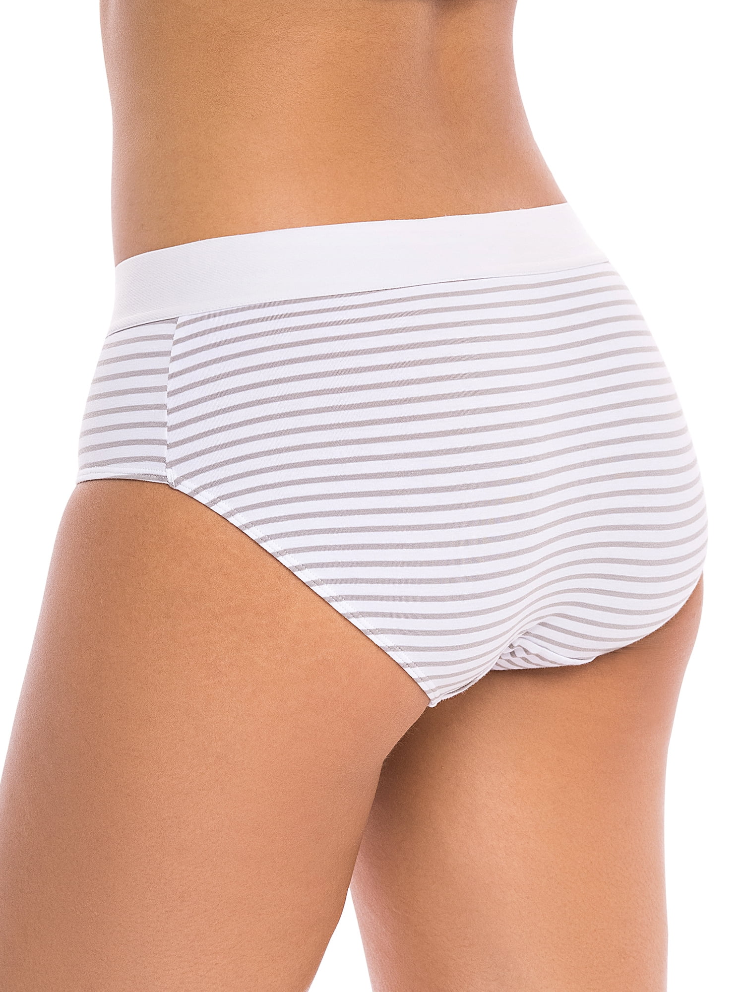 Kindly Yours Women's Cotton Hipster Panties, 3-Pack