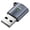 USB-dark gray, variant on TF Card Reader Adapter For Laptops Tablets And Phones with Rapid File Transfer